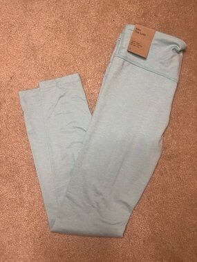 NWT Nike Light Blue Heather Girls Leggings